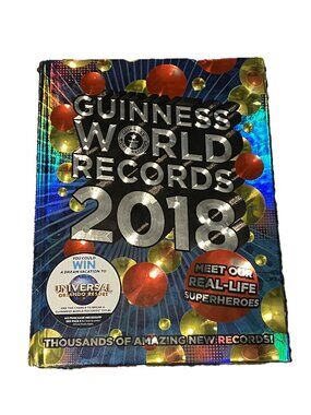 Guinness Book of World Records 2018 by Guinness World Records Like New Condition